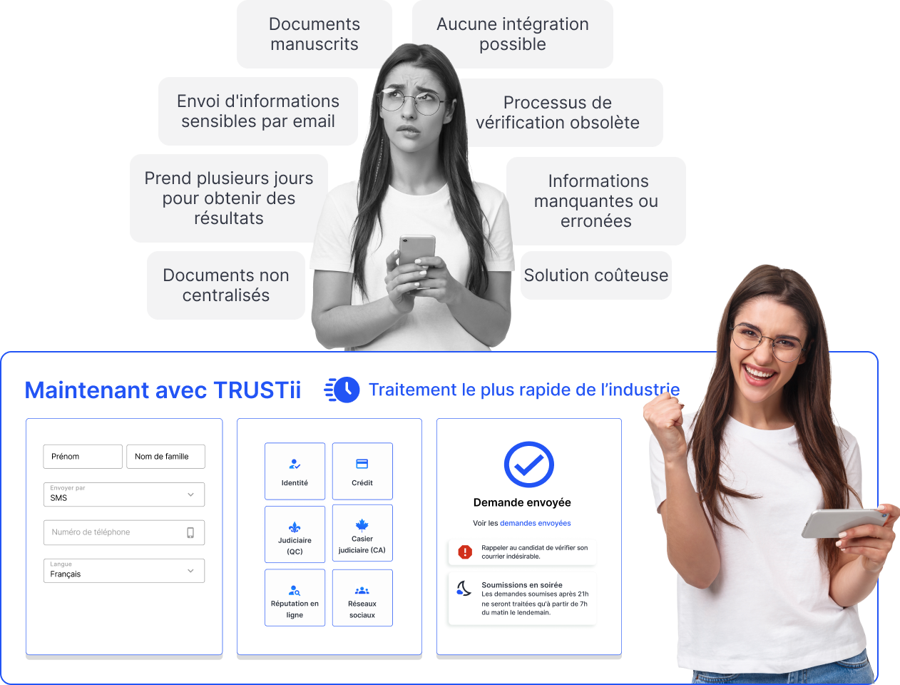 women and old new process